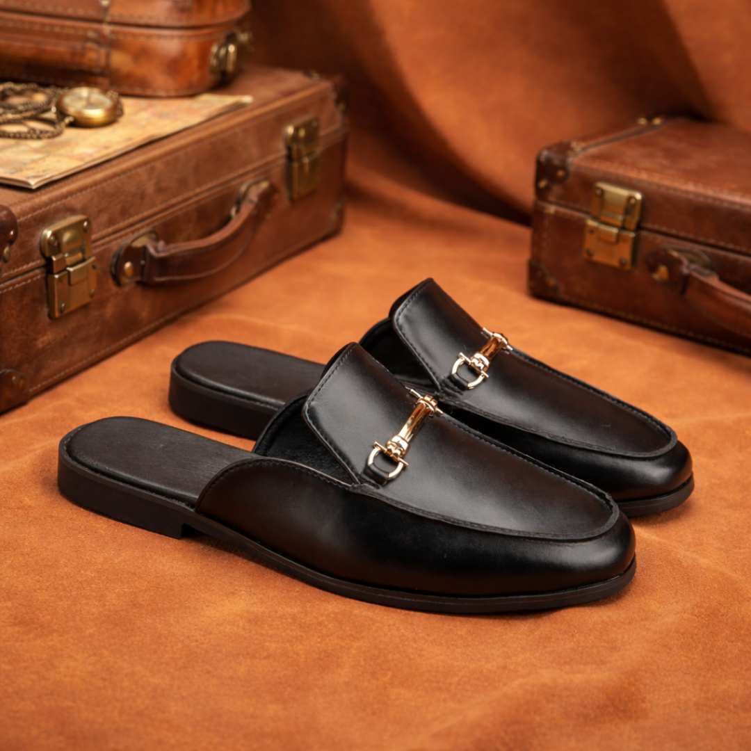 Pure Leather Slip-Ons