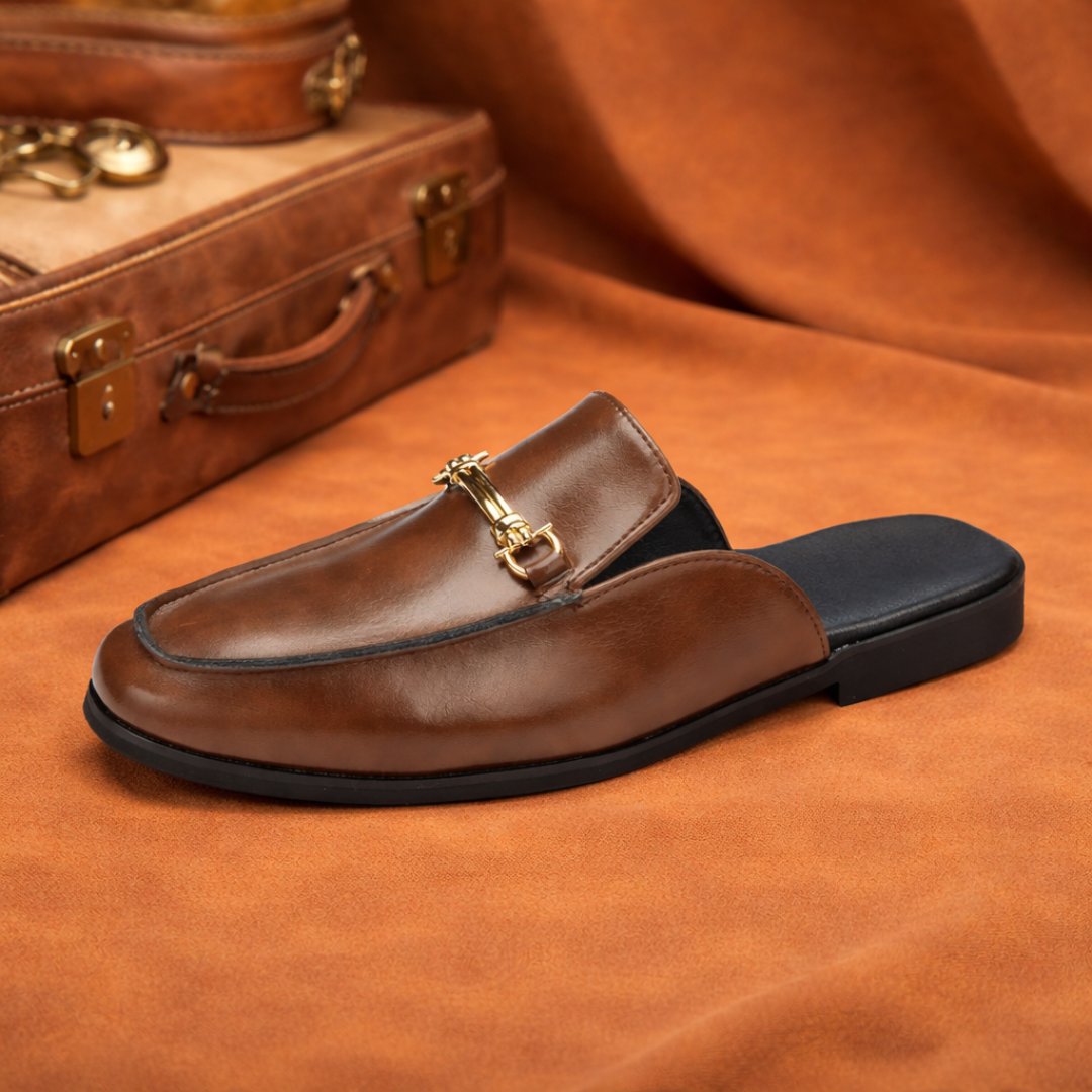Pure Leather Slip-Ons