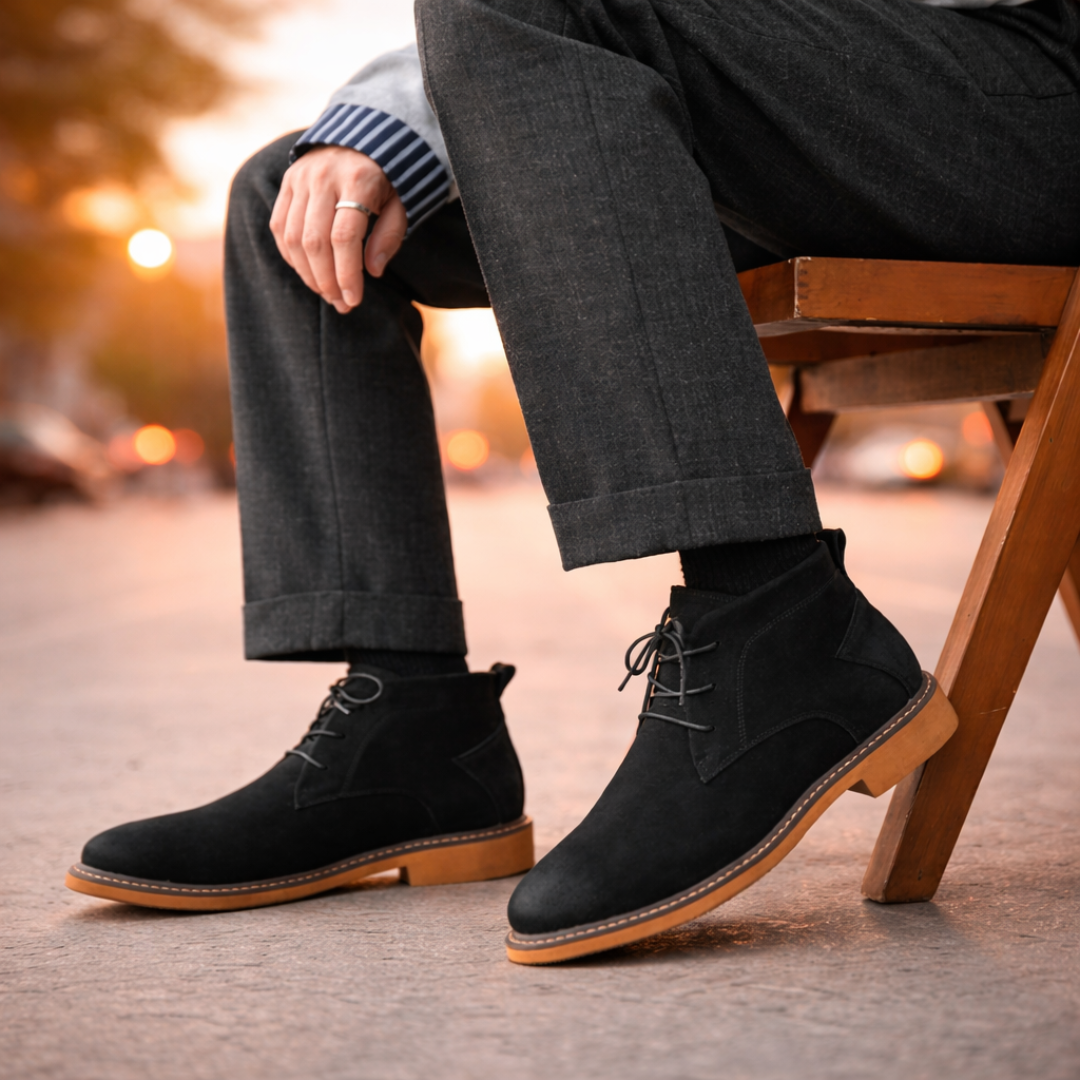 Classic Ankle Lace Boots