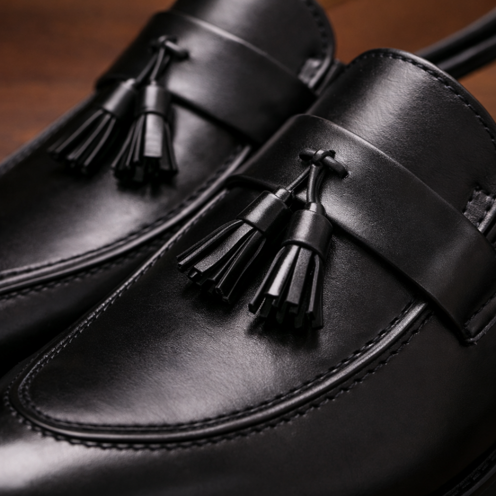 Polished Tassel Loafers