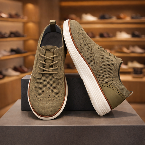 Breathable Knit Sneakers