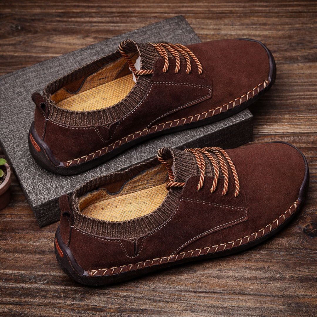 Suede Easy-On Sneakers