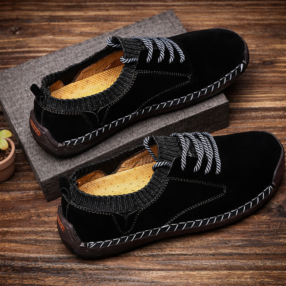 Suede Easy-On Sneakers