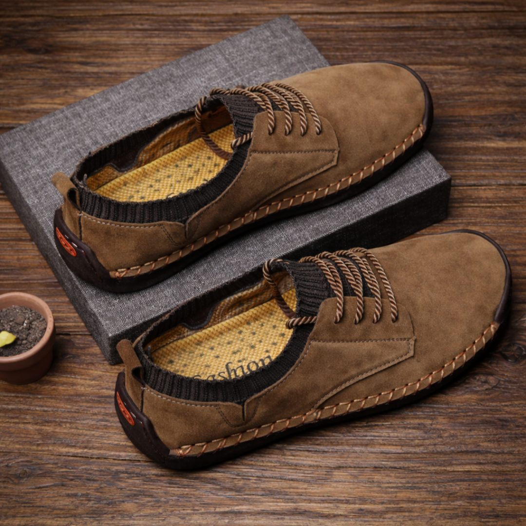 Suede Easy-On Sneakers